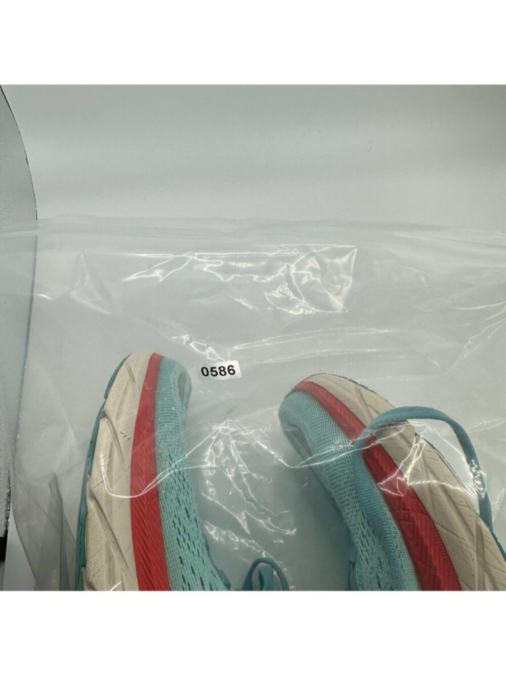 Hoka One One W Clifton 8 Shoes Womens Size 5.5B Blue Red Running Cushioned - Picture 9 of 9